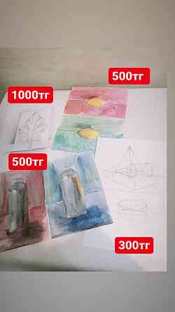 Картинки, натюрморты, живопись от 300тг Aqtobe