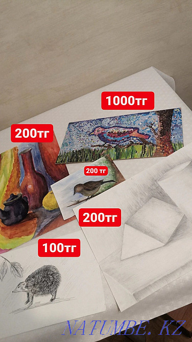 Картинки, натюрморты, живопись от 300тг Актобе - изображение 4