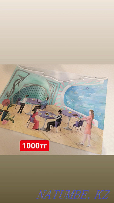 Картинки, натюрморты, живопись от 300тг Актобе - изображение 3
