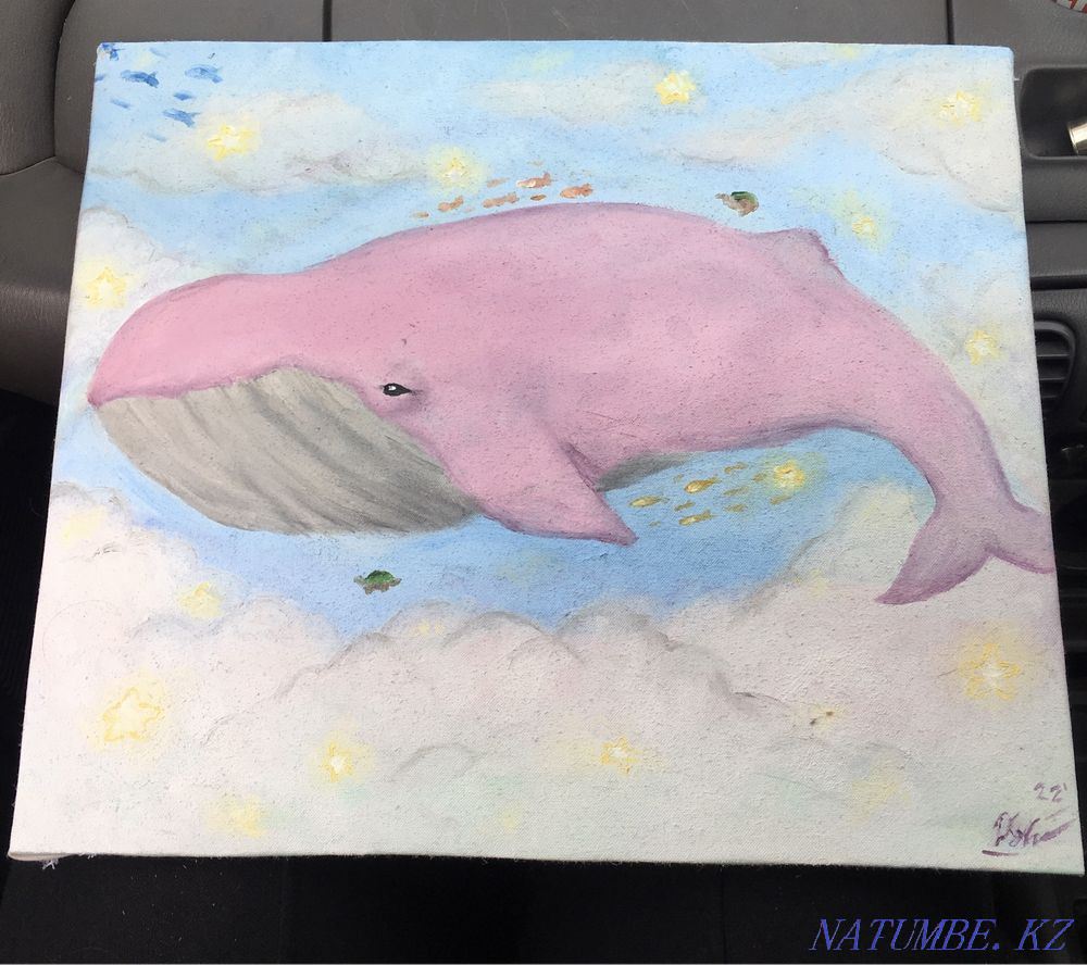 Картина маслом 30х37 Усть-Каменогорск - изображение 1