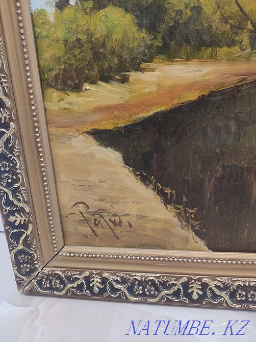 Oil painting artist Tatiev Talgat Astana - photo 2