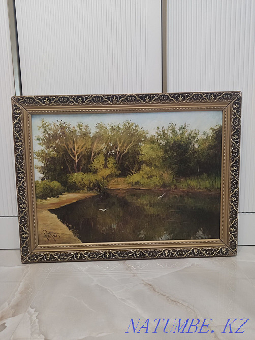 Oil painting artist Tatiev Talgat Astana - photo 3