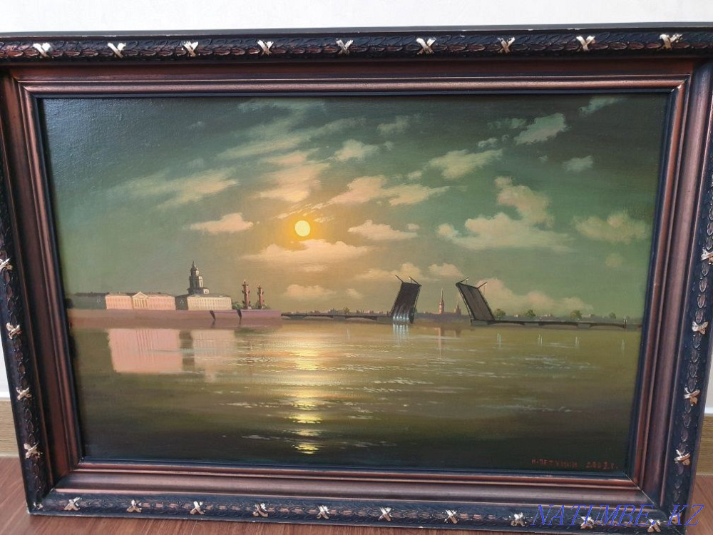 Игорь Петунин,2002 г, Город Петра, 69*49 см Астана - изображение 1