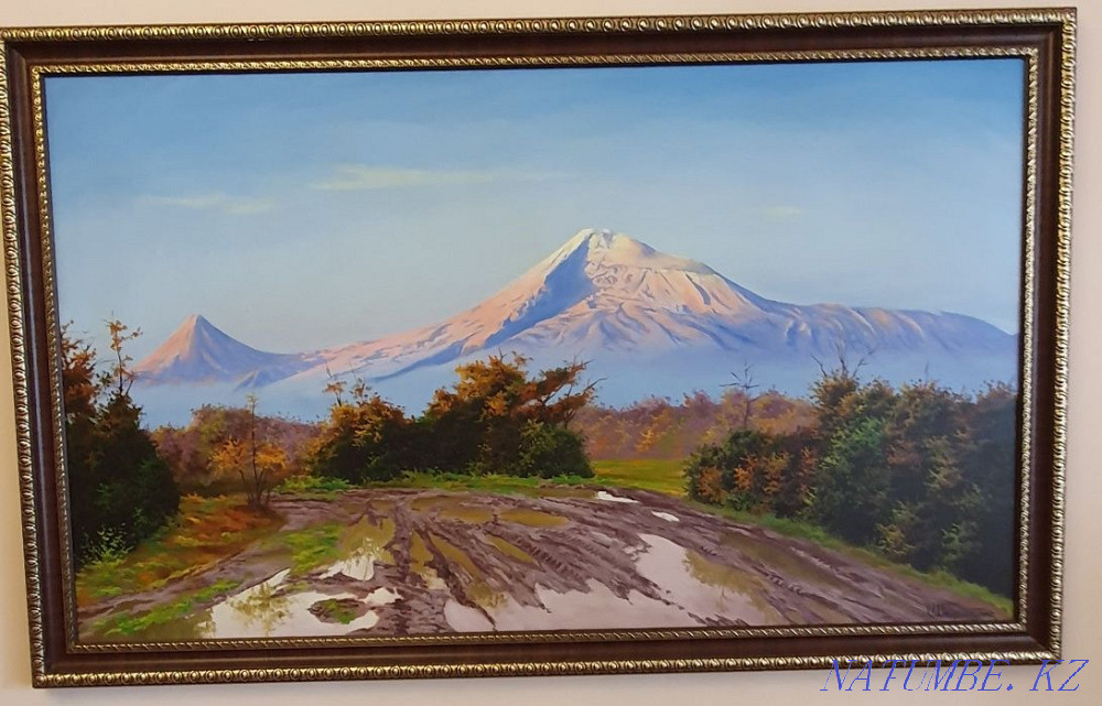 Картина большая холст ,масло. Алматы - изображение 3
