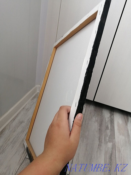 Картина с котиком и с человеком Алматы - изображение 4