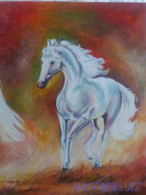 кенепке майлы бояумен салынған сурет  Қарағанды - изображение 3