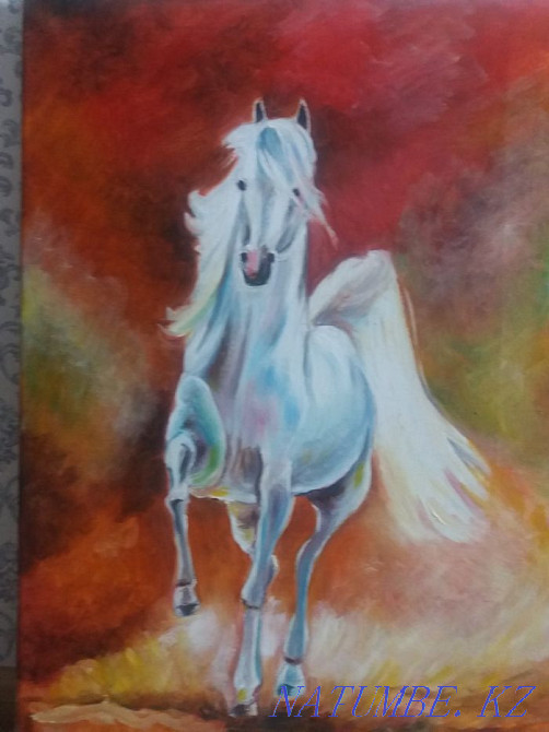 кенепке майлы бояумен салынған сурет  Қарағанды - изображение 2