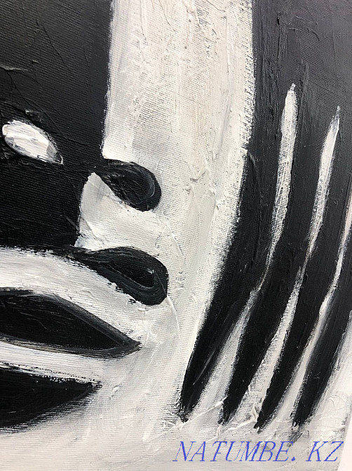 Картина холст масло минимализм абстрактный интерьерная живопись Алматы - изображение 3