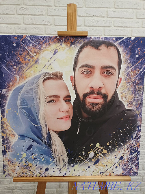 PhotoMosaic. Art portrait Бостандык - photo 8