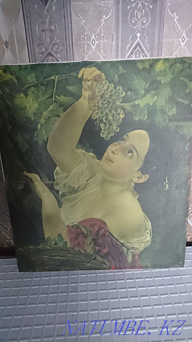 Painting Reproduction Canvas Italian afternoon by Karl Bryullov Taldykorgan - photo 5