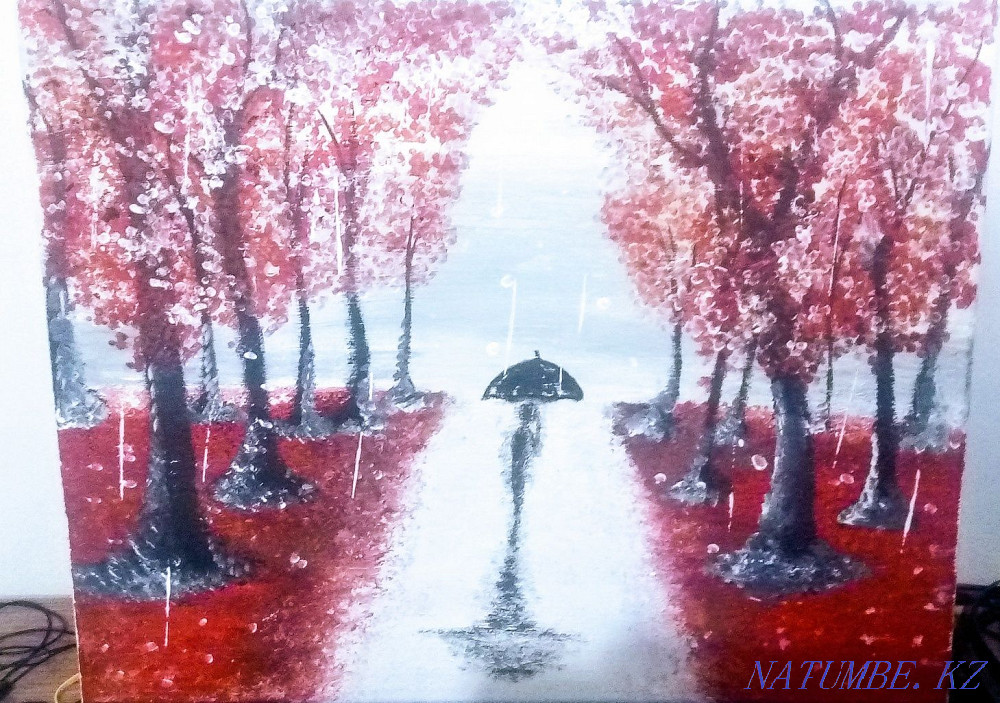 Продам готовую картину на холсте акрилом и другие Астана - изображение 2