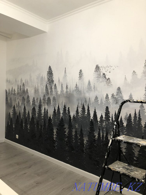 Art painting of the walls Almaty - photo 1