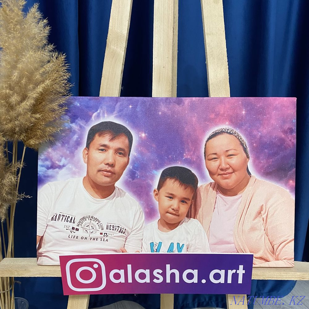 Portrait | Painting on canvas | Gift Aqtobe - photo 7