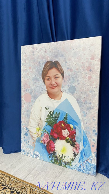 Portrait | Painting on canvas | Gift Aqtobe - photo 5