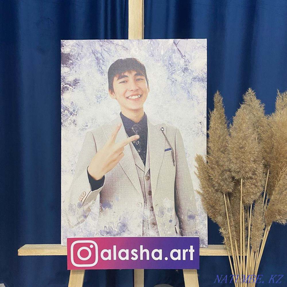 Portrait | Painting on canvas | Gift Aqtobe - photo 4