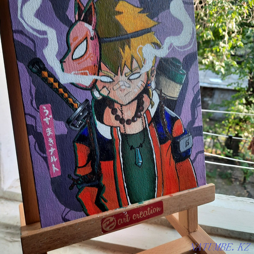 Картина Аниме Наруто Акрил Алматы - изображение 1