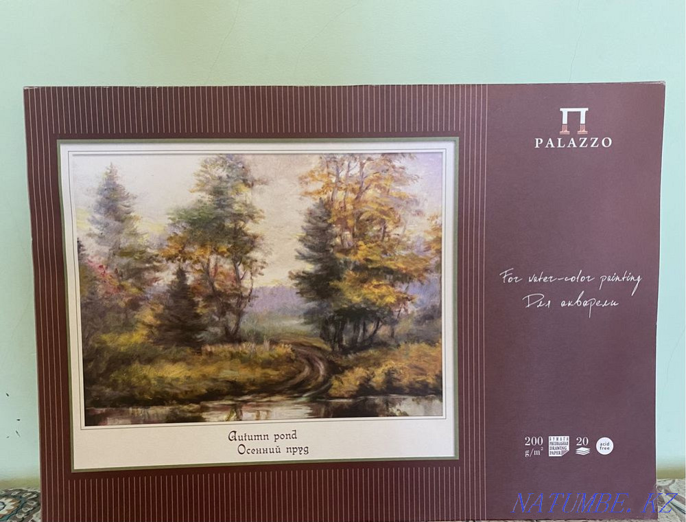 Paints, paper, palette knife, folder and tube for artists, students Astana - photo 5