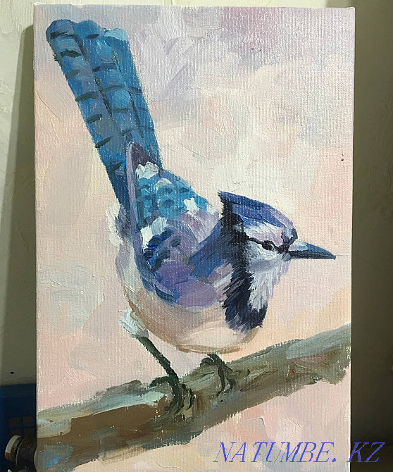 Продам картины "птички" миниатюры Алматы - изображение 2