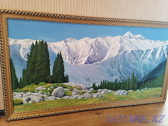 Продам картину маслом Астана - изображение 1