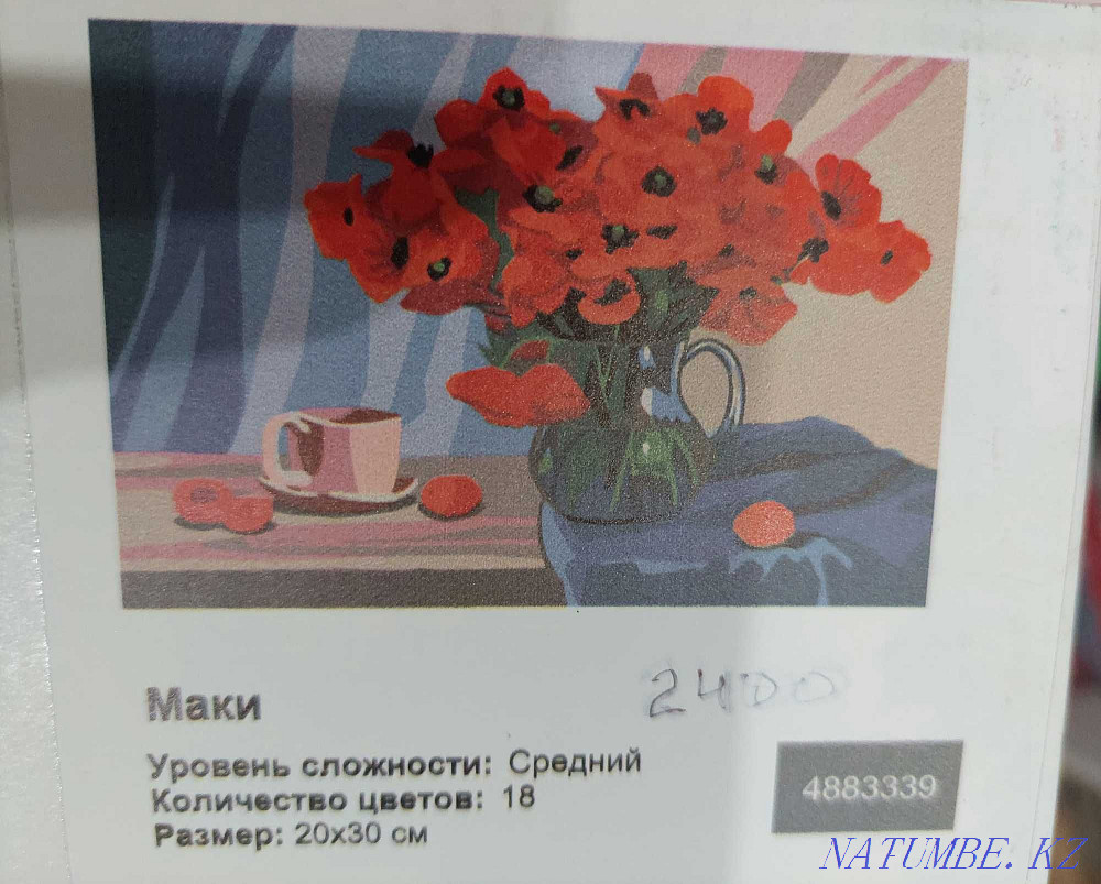 Картины по номерам 40*50 см Тараз - изображение 4