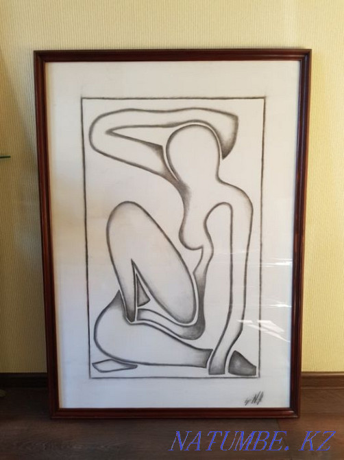 I am selling a painting. Reproduction. Pencil. Karagandy - photo 2