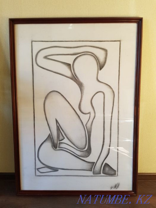 I am selling a painting. Reproduction. Pencil. Karagandy - photo 1