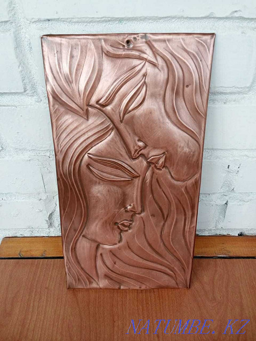 I will sell pictures chasing on metal of the USSR (copper) Ust-Kamenogorsk - photo 1