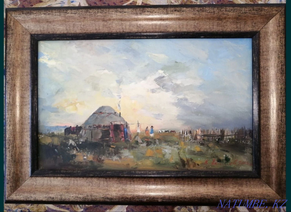 Картина Акашев К. торг Астана - изображение 1