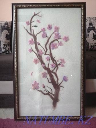 Selling painting "Sakura branch" Almaty - photo 1