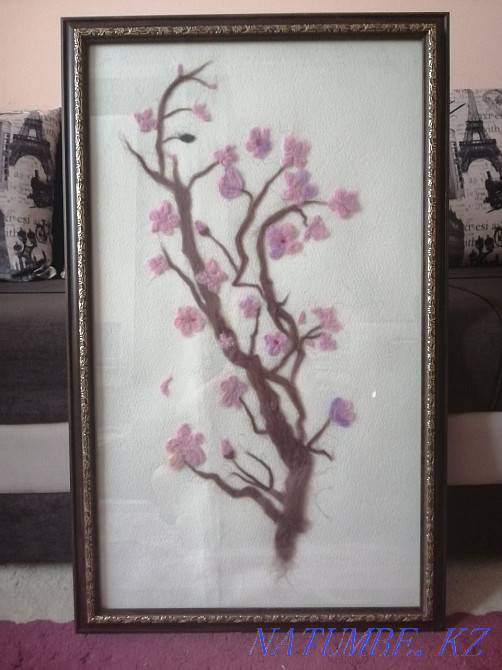 "Сакура бұтағы" картинасын сату;  Алматы - изображение 1