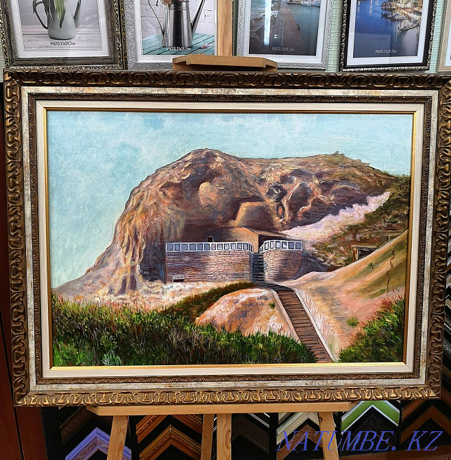 Oil painting. Becket Ata. Aqtau - photo 1