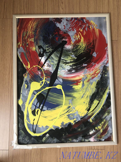 Картина живопись абстракция Астана - изображение 1