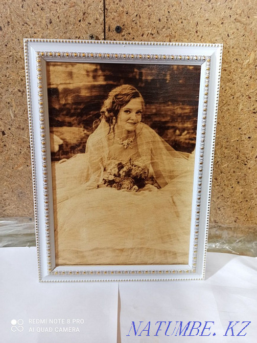 Выжигание картин на фанере Алматы - изображение 2