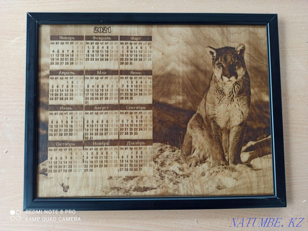 Выжигание картин на фанере Алматы - изображение 6