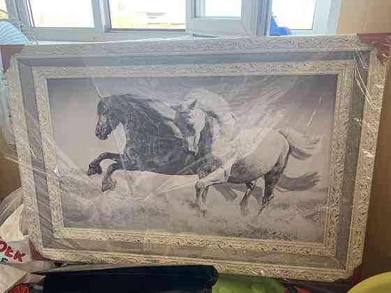 Картина лошадки Астана