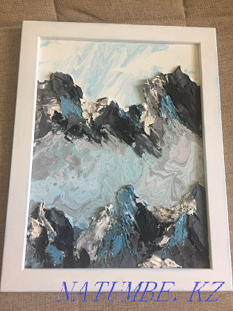 Картина «Горы» в рамке Караганда - изображение 1