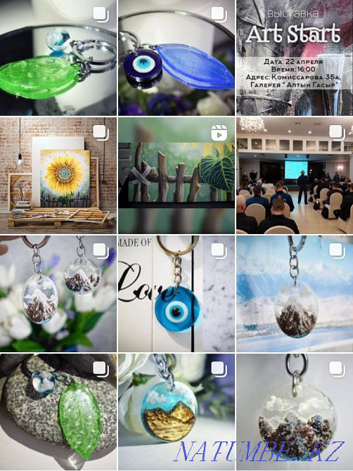 Handmade key chains and brooches Karagandy - photo 1