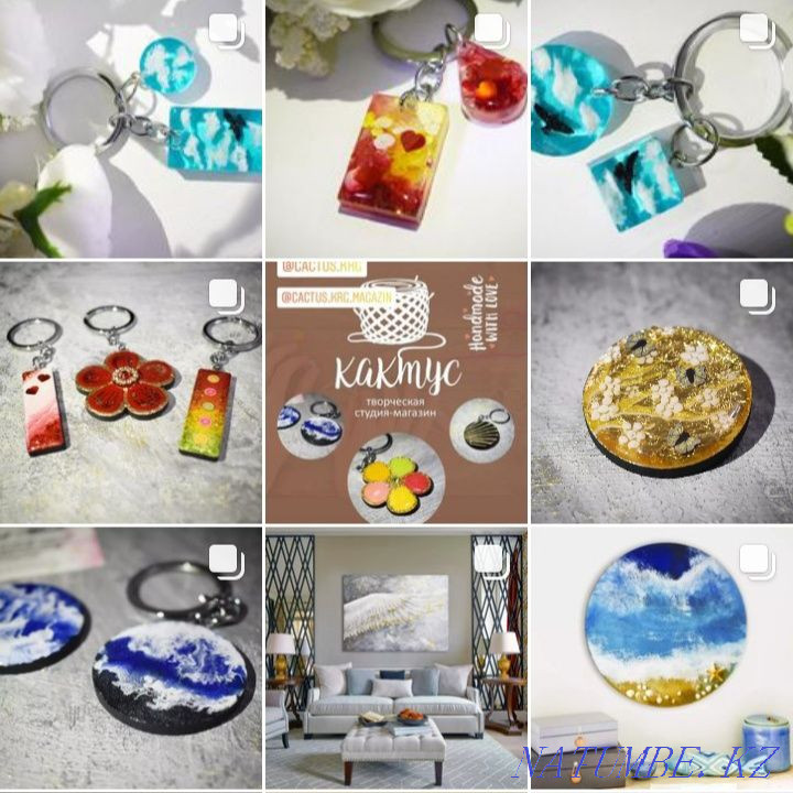 Handmade key chains and brooches Karagandy - photo 3