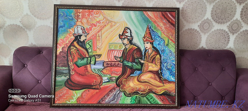 Продам картинку в национальном стиле. Астана - изображение 1