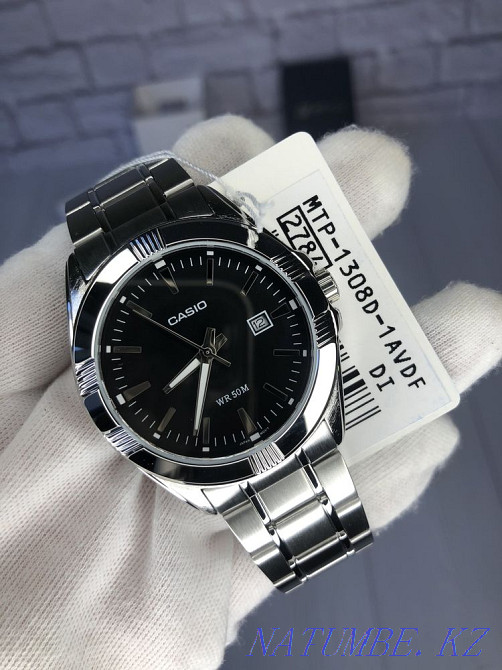 Original 100% Casio men's watch wrist waterproof Almaty - photo 1