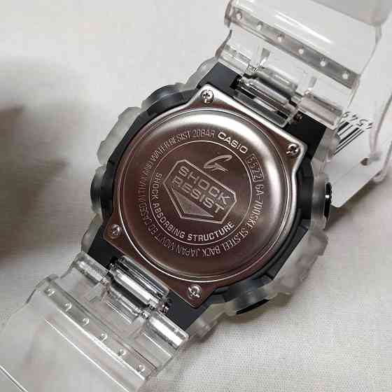Casio G-Shock GA-700SKE-7A наручные часы прозрачные скелетоны Алматы