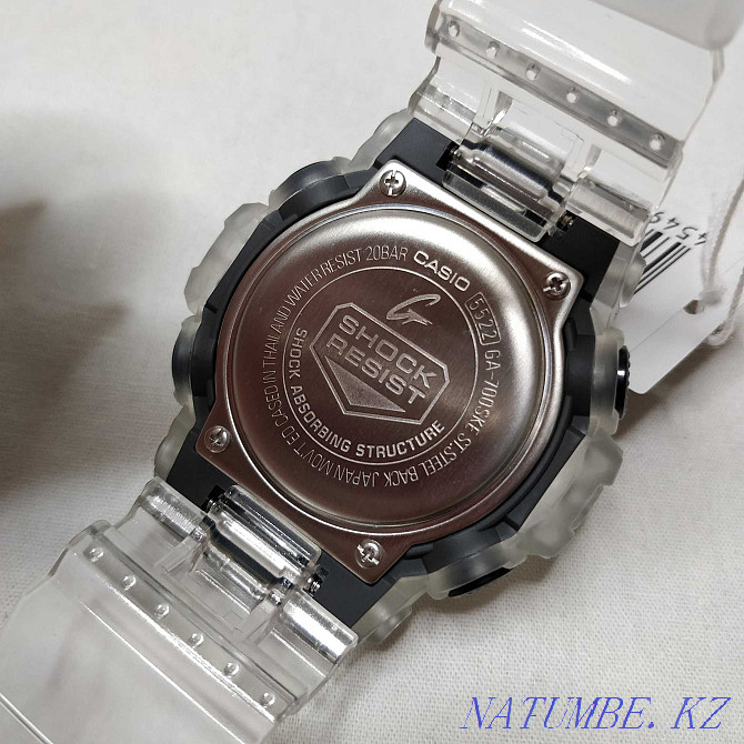 Casio G-Shock GA-700SKE-7A watch transparent skeleton Almaty - photo 5