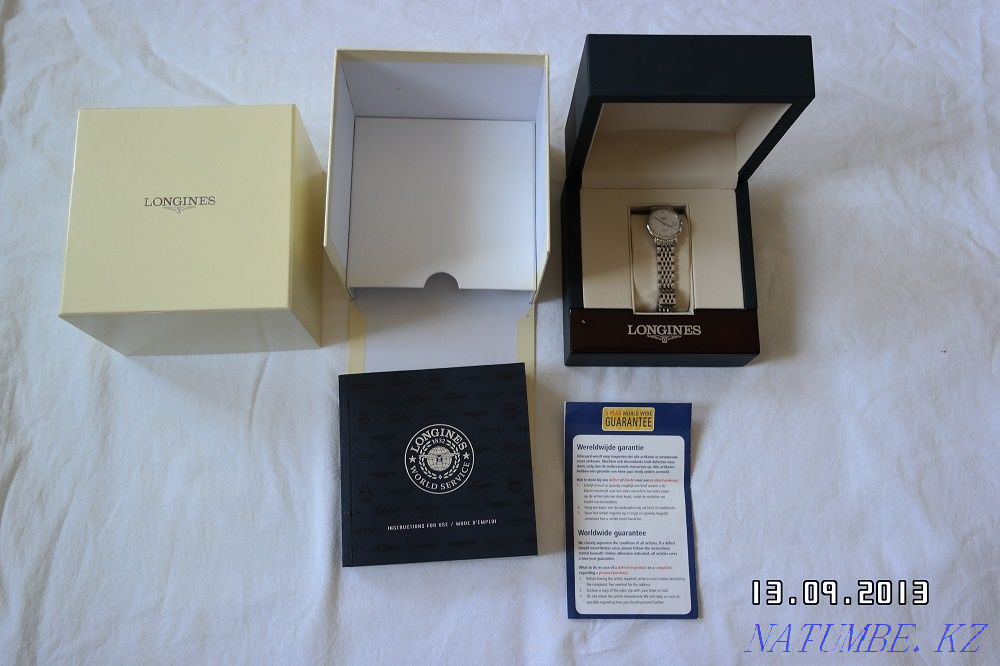 Оригинальный женский наручные часы Longines L592.2 Атырау - изображение 1