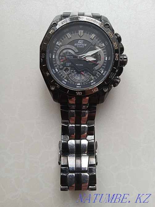 Edifise casio часы наручные оригинал в отличном состоянии Алматы - изображение 8
