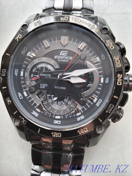 Edifise casio часы наручные оригинал в отличном состоянии Алматы - изображение 1