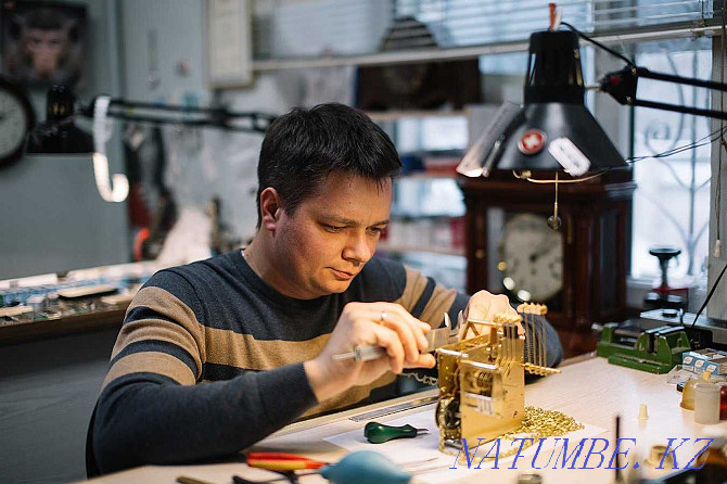 Watch repair, watch workshop. Wall and wrist with a guarantee Almaty - photo 1