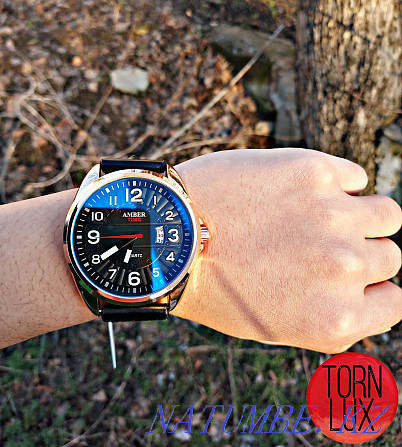 Stock!!! Discount!!! New men's watch Amber Time Almaty - photo 4