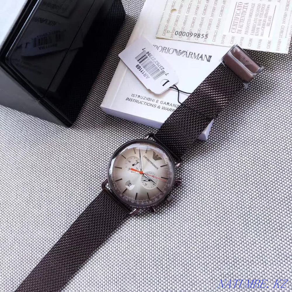 Наручные часы Emporio Armani AR11169 с хронографом Алматы - изображение 6