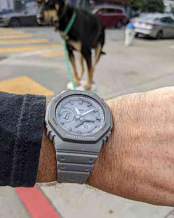 Casio G-Shock GA-700CA-5AER наручные часы мужские серые 2100 Алматы