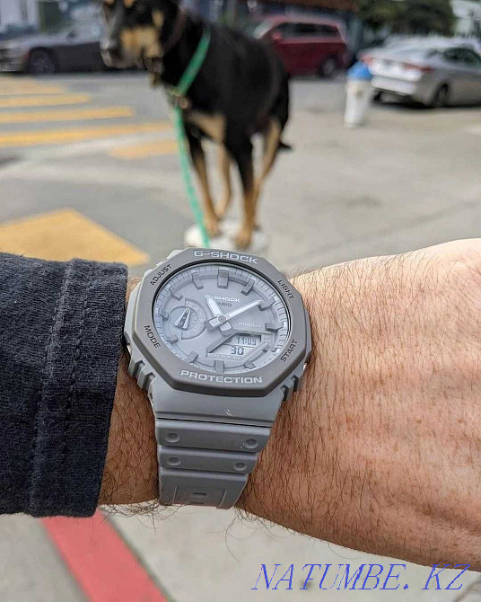 Casio G-Shock GA-700CA-5AER наручные часы мужские серые 2100 Алматы - изображение 1